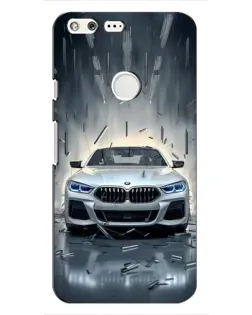 Чохол для Google Pixel з картинкою «BMW у світлі фар»