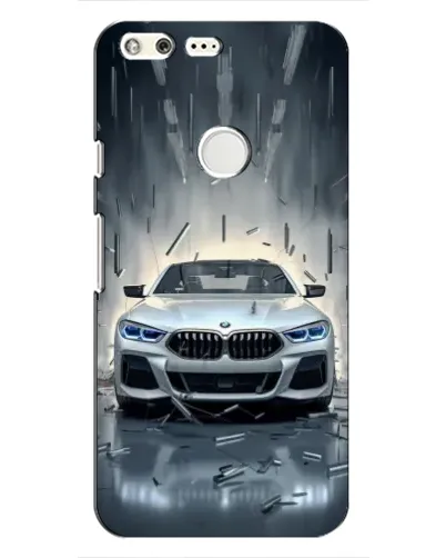 Чохол для Google Pixel з картинкою «BMW у світлі фар»