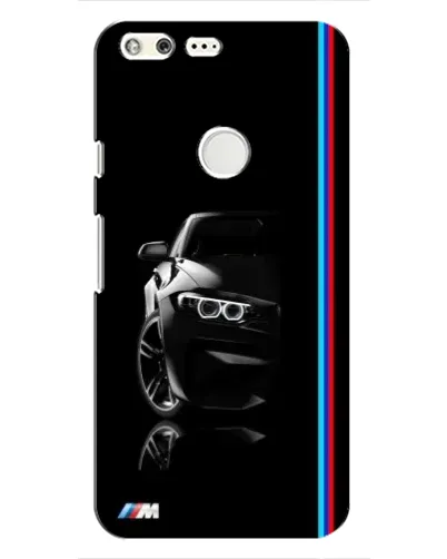 Чохол для Google Pixel з картинкою «Силует BMW в темряві»