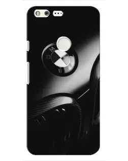 Чохол для Google Pixel з картинкою «Емблема BMW — макро»