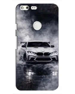 Чохол для Google Pixel з картинкою «BMW крізь туман»