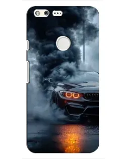 Чохол для Google Pixel з картинкою «BMW M-Power — абстракція»