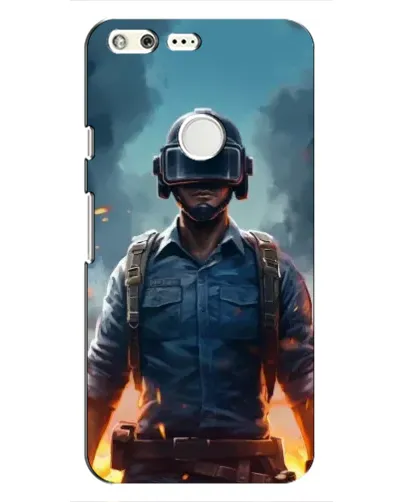 Чохол для Google Pixel з картинкою «PUBG — реалістичний герой»