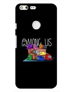Чохол для Google Pixel з картинкою «Логотип Among Us»