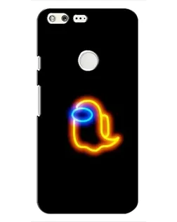 Чохол для Google Pixel з картинкою «Among Us неонове сяйво»