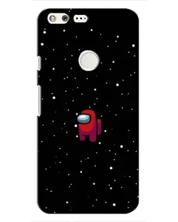 Чохол для Google Pixel з картинкою «Червоний Among Us»
