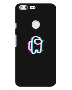 Чохол для Google Pixel з картинкою «Among Us неон»