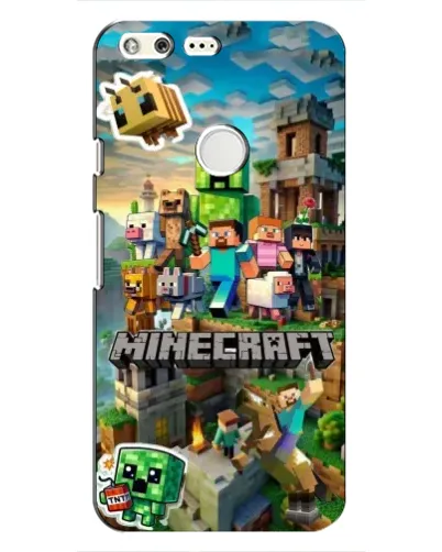 Чохол для Google Pixel з картинкою «Замок Minecraft»