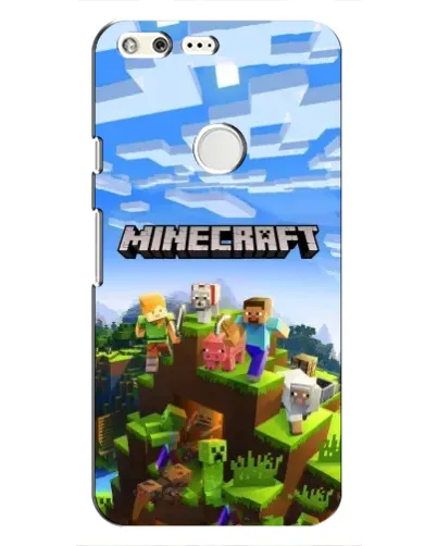 Чохол для Google Pixel з картинкою «Minecraft класичний світ»