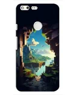 Чохол для Google Pixel з картинкою «Вид з печери»