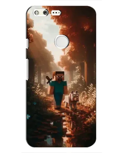 Чохол для Google Pixel з картинкою «Стів у лісі»