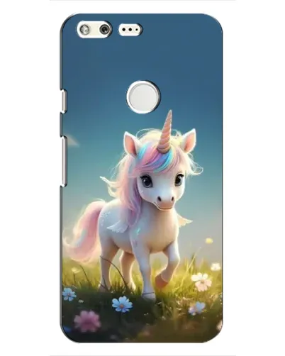 Чохол для Google Pixel з картинкою «Єдиноріг на галявині»