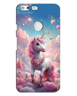 Чохол для Google Pixel з картинкою «Єдиноріг серед хмар»