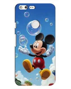Чохол для Google Pixel з картинкою «Mickey та мильні бульбашки»