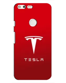 Чохол для Google Pixel з картинкою «Tesla Red Classic»