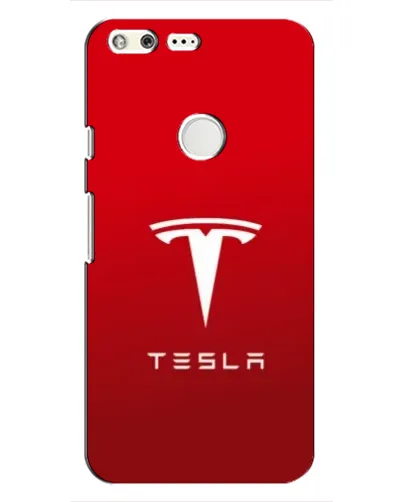 Чохол для Google Pixel з картинкою «Tesla Red Classic»