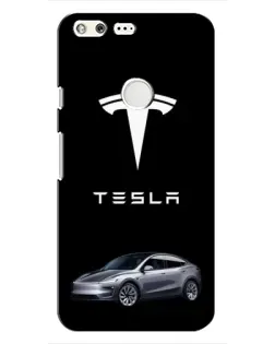 Чохол для Google Pixel з картинкою «Tesla Model Y»