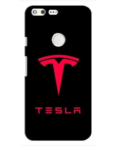 Чохол для Google Pixel з картинкою «Tesla Red Logo»