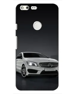 Чохол для Google Pixel з картинкою «Mercedes AMG GT Silver»