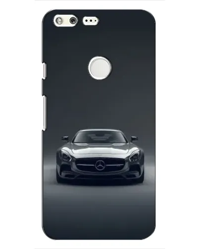 Чохол для Google Pixel з картинкою «Mercedes на чорному»