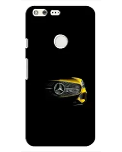 Чохол для Google Pixel з картинкою «Mercedes — ретро стиль»