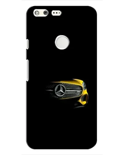 Чохол для Google Pixel з картинкою «Mercedes — ретро стиль»