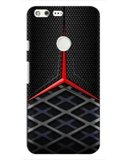 Чохол для Google Pixel з картинкою «Mercedes Carbon Grid»