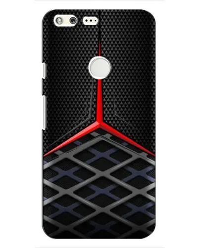 Чохол для Google Pixel з картинкою «Mercedes Carbon Grid»