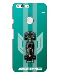Чохол для Google Pixel з картинкою «Mercedes AMG Petronas»