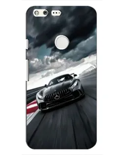 Чохол для Google Pixel з картинкою «Гоночний Mercedes AMG»