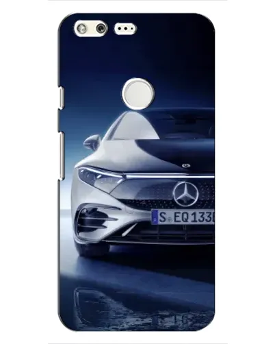 Чохол для Google Pixel з картинкою «Mercedes EQ — майбутнє»