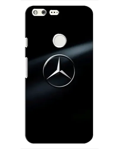 Чохол для Google Pixel з картинкою «Mercedes на металі»