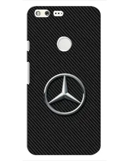 Чохол для Google Pixel з картинкою «Карбоновий Mercedes стиль»