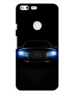 Чохол для Google Pixel з картинкою «Audi в неоні»