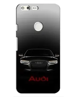 Чохол для Google Pixel з картинкою «Audi — градієнтний контур»