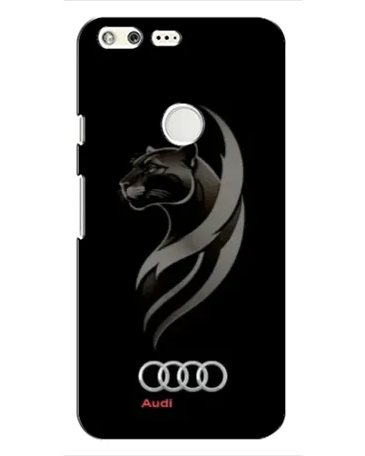 Чохол для Google Pixel з картинкою «Графіка — пантера та Audi»