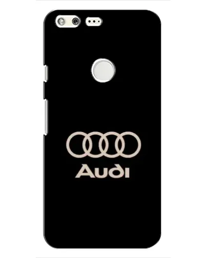 Чохол для Google Pixel з картинкою «Audi — золотий логотип»