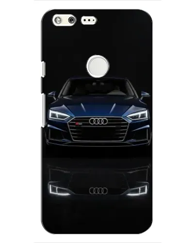 Чохол для Google Pixel з картинкою «Audi — нічне відображення»