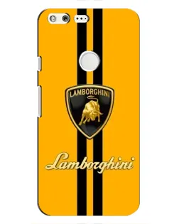 Чохол для Google Pixel з картинкою «Lamborghini Stripe жовтий»