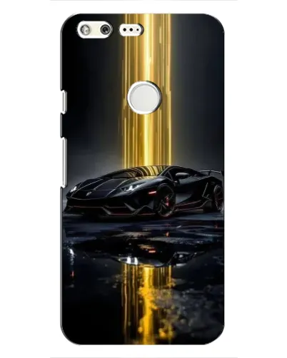 Чохол для Google Pixel з картинкою «Нічний Lamborghini драйв»