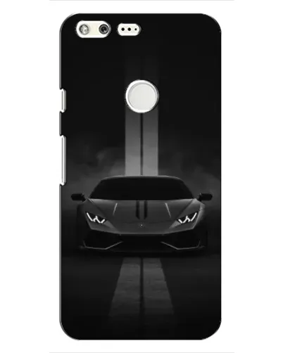 Чохол для Google Pixel з картинкою «Lamborghini симетрія доріг»