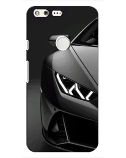 Чохол для Google Pixel з картинкою «Lamborghini фари деталізація»