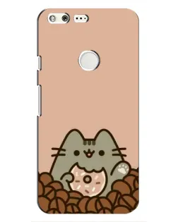Чохол для Google Pixel з картинкою «Кавовий Пушин»