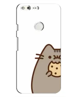 Чохол для Google Pixel з картинкою «Пушин з печивом»