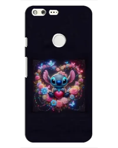 Чохол для Google Pixel з картинкою «Stitch у квітах»