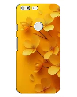 Чохол для Google Pixel з картинкою «Золоті пелюстки»