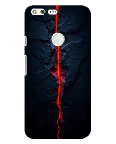Чохол для Google Pixel з картинкою «Червона лавова тріщина»