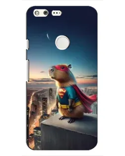Чохол для Google Pixel з картинкою «Капі-мен супергерой»