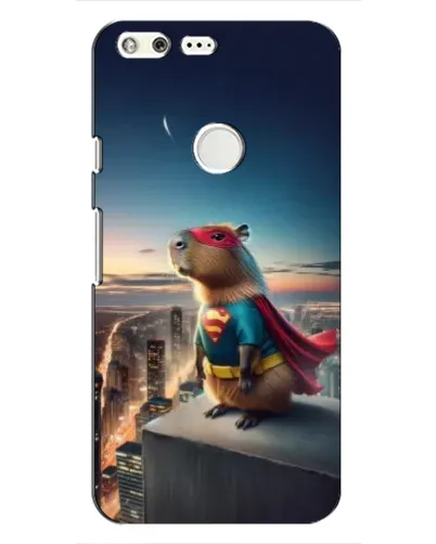 Чохол для Google Pixel з картинкою «Капі-мен супергерой»