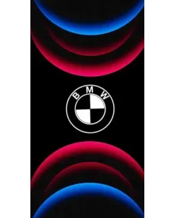 Чохол для Google з картинкою «Логотип BMW та неонові дуги»